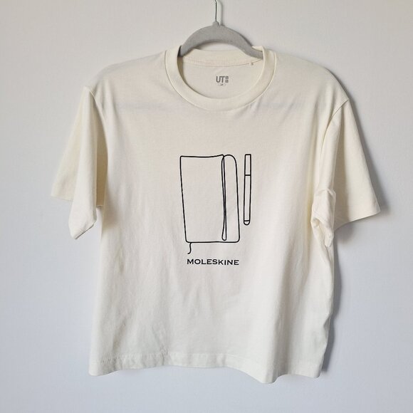 Moleskine x UNIQLO UT Short Sleeve Graphic T-Shirt - Picture 2 of 7
